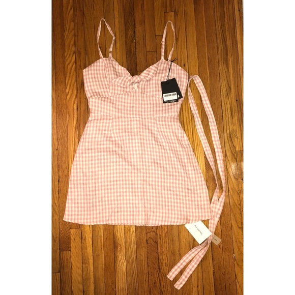 *SOLD* NWT Reformation Beliz mini dress Linda 4P - Picture 4 of 4